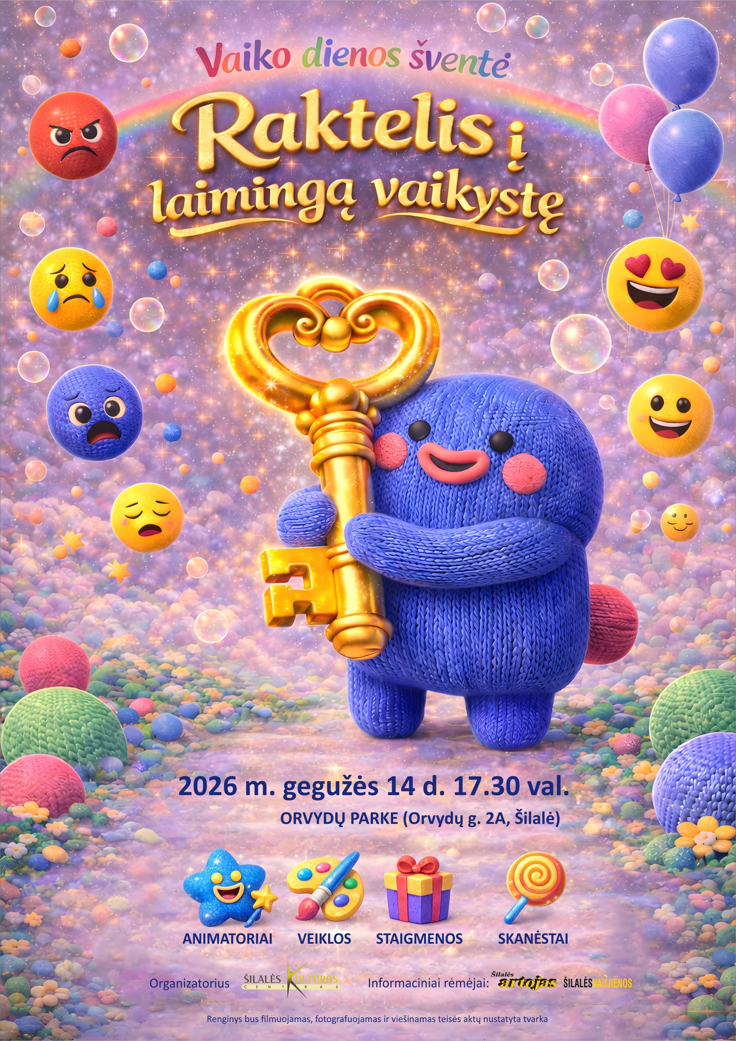 RAKTELIS Į LAIMINGĄ VAIKYSTĘ