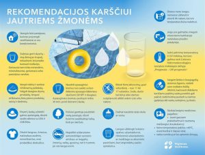 Rekomendacijos karščiui jautriems žmonėms