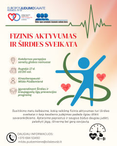 FIZINIS AKTYVUMAS IR ŠIRDIES SVEIKATA