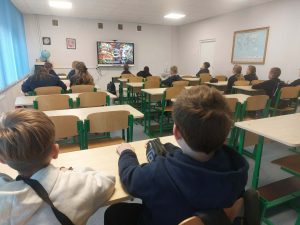 Kaltinėnų gimnazijoje mokiniams vyko pamoka „Maitinkimės sveikai“